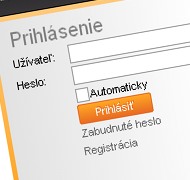 Modul prihlásenie