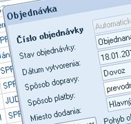 Modul objednávky