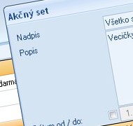 Modul akčné sety